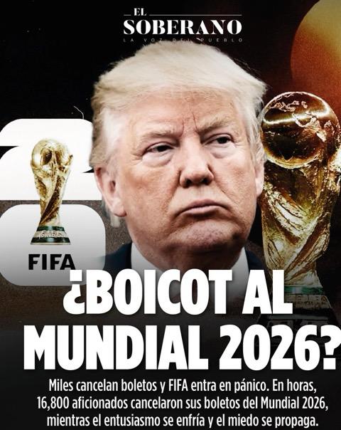 ¿BOICOT AL MUNDIAL DE FÚTBOL?
