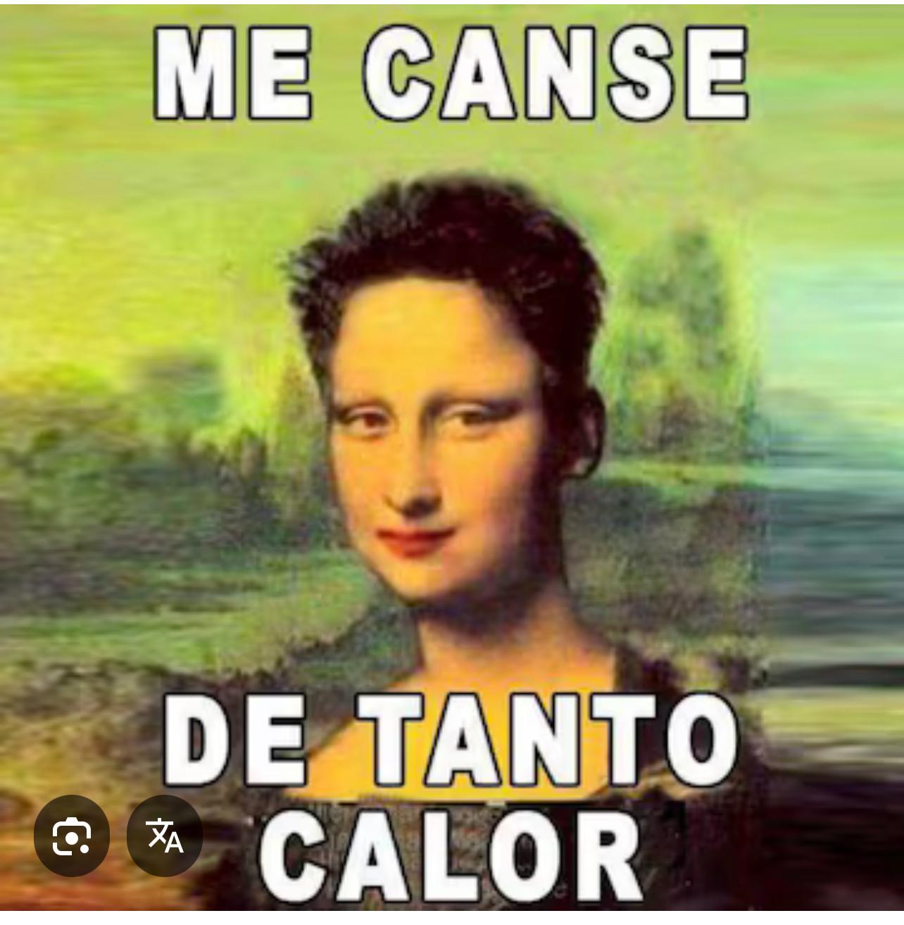 El CALOR, ¡QUÉ CALOR!