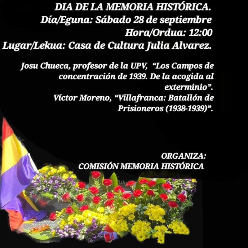 Dia Memoria Histórica