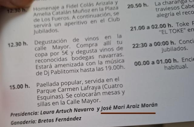 MÁS SOBRE EL PROGAMA DE FIESTAS